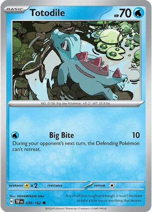 Totodile (039/162) [Scarlet &amp; Violet: Temporal Forces] 