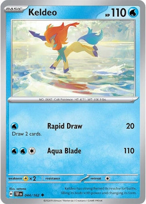 Keldeo (044/162) [Scarlet &amp; Violet: Temporal Forces] 
