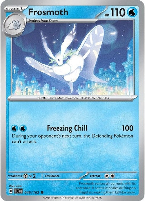 Frosmoth (046/162) [Scarlet &amp; Violet: Temporal Forces] 