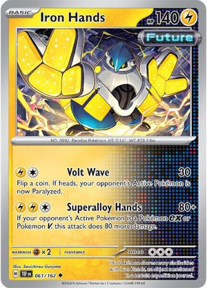 Iron Hands (061/162) [Scarlet &amp; Violet: Temporal Forces] 