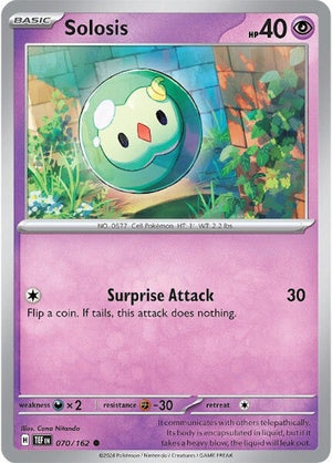 Solosis (070/162) [Scarlet &amp; Violet: Temporal Forces] 