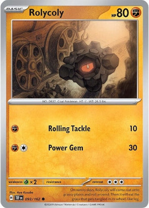 Rolycoly (093/162) [Scarlet &amp; Violet: Temporal Forces] 