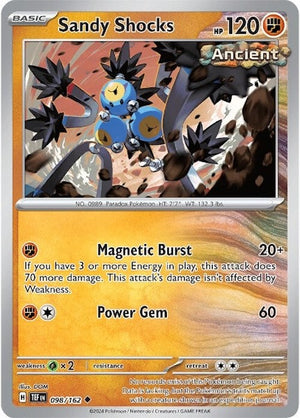 Sandy Shocks (098/162) [Scarlet &amp; Violet: Temporal Forces] 