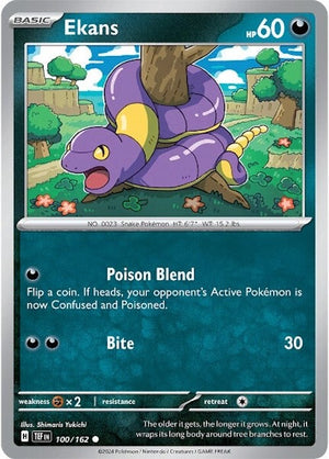 Ekans (100/162) [Scarlet &amp; Violet: Temporal Forces] 
