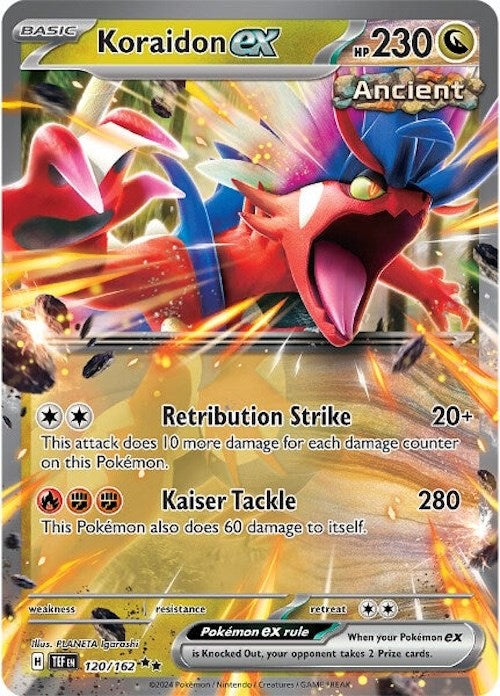 Koraidon ex (120/162) [Scarlet &amp; Violet: Temporal Forces] 