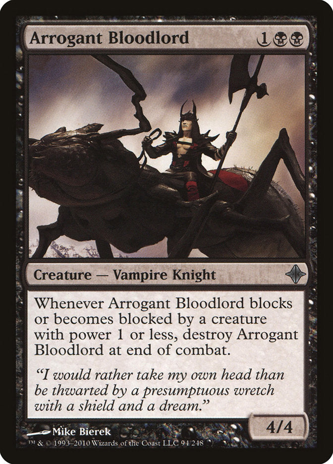 Arrogant Bloodlord [Rise of the Eldrazi] 