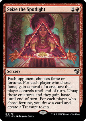 Seize the Spotlight [Outlaws of Thunder Junction Commander]