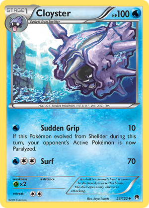 Cloyster (24/122) [XY:BREAKpoint] 