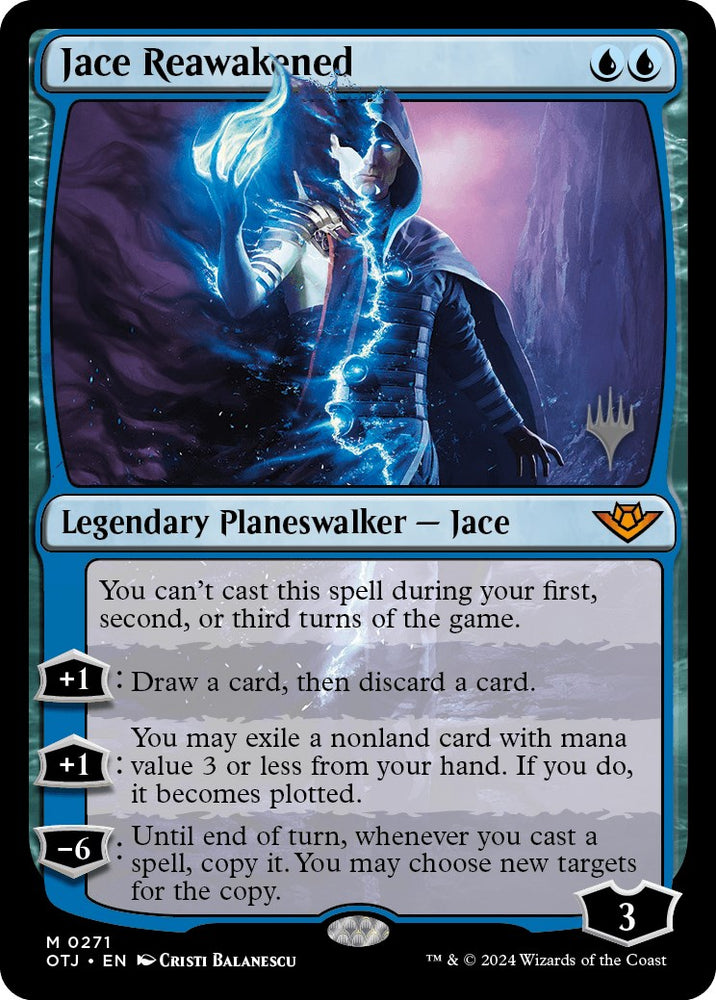 Jace Reawakened (Promo Pack) [Outlaws of Thunder Junction Promos] 