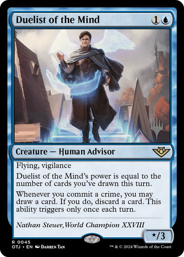 Duelist of the Mind (Promo Pack) [Outlaws of Thunder Junction Promos] 