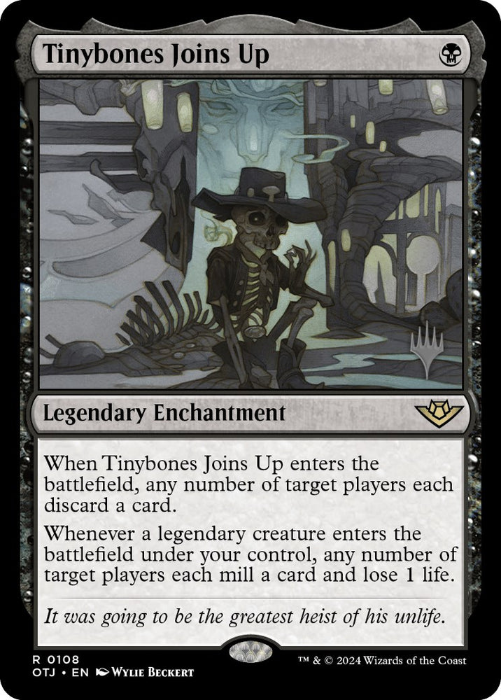 Tinybones Joins Up (Promo Pack) [Outlaws of Thunder Junction Promos] 