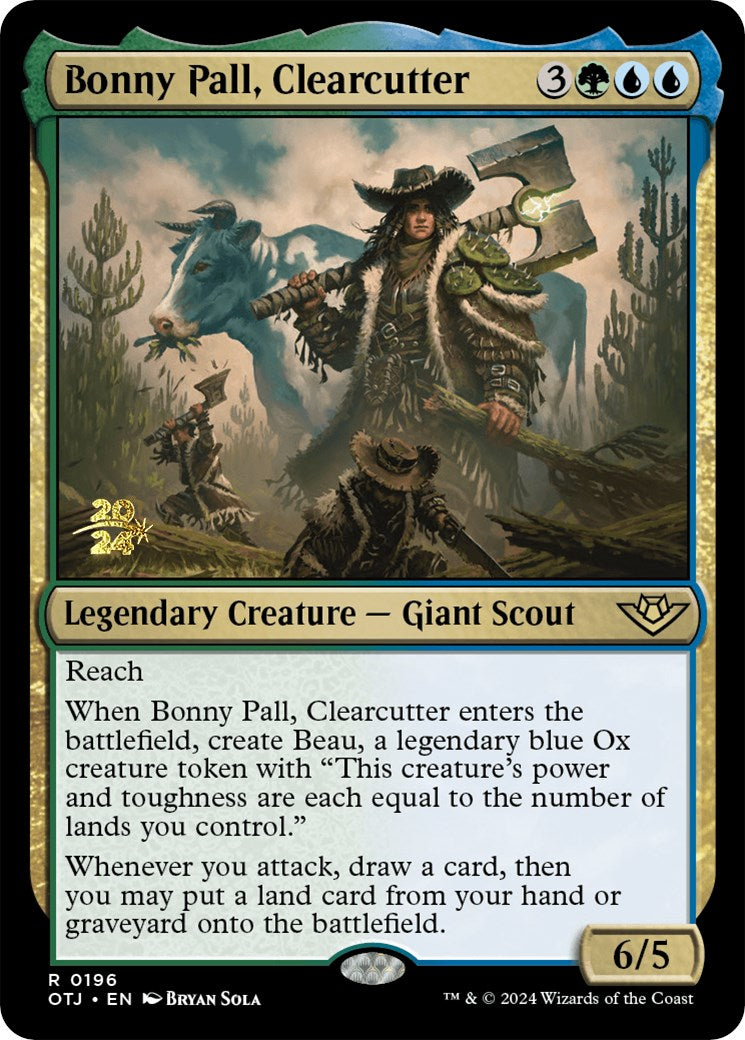 Bonny Pall, Clearcutter [Outlaws of Thunder Junction Prerelease Promos] 