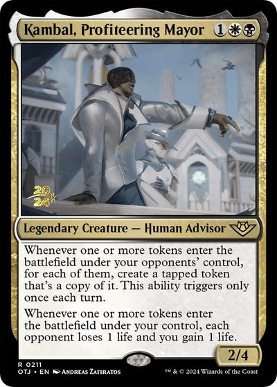 Kambal, Profiteering Mayor [Outlaws of Thunder Junction Prerelease Promos]