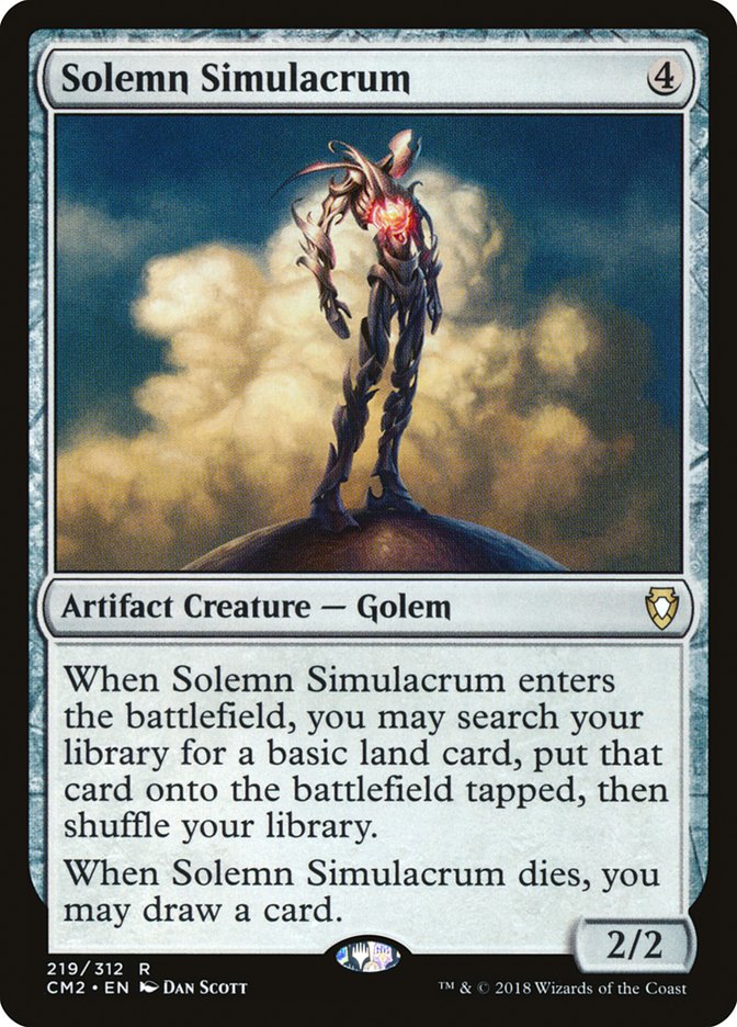 Solemn Simulacrum (219/312) [Commander Anthology Volume II] 