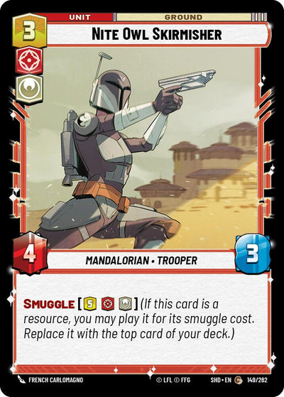 Nite Owl Skirmisher (149/262) [Shadows of the Galaxy] 