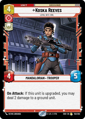 Koska Reeves - Loyal Nite Owl (150/262) [Shadows of the Galaxy] 