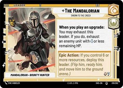 The Mandalorian - Sworn To The Creed (018/262) [Shadows of the Galaxy] 