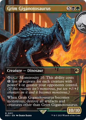 Grim Giganotosaurus (Borderless) [Jurassic World Collection] 