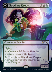 Bloodline Keeper // Lord of Lineage (Borderless) [Secret Lair: From Cute to Brute] 