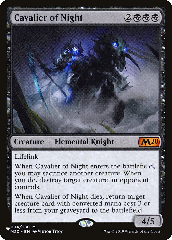 Rider of Night [The List] 