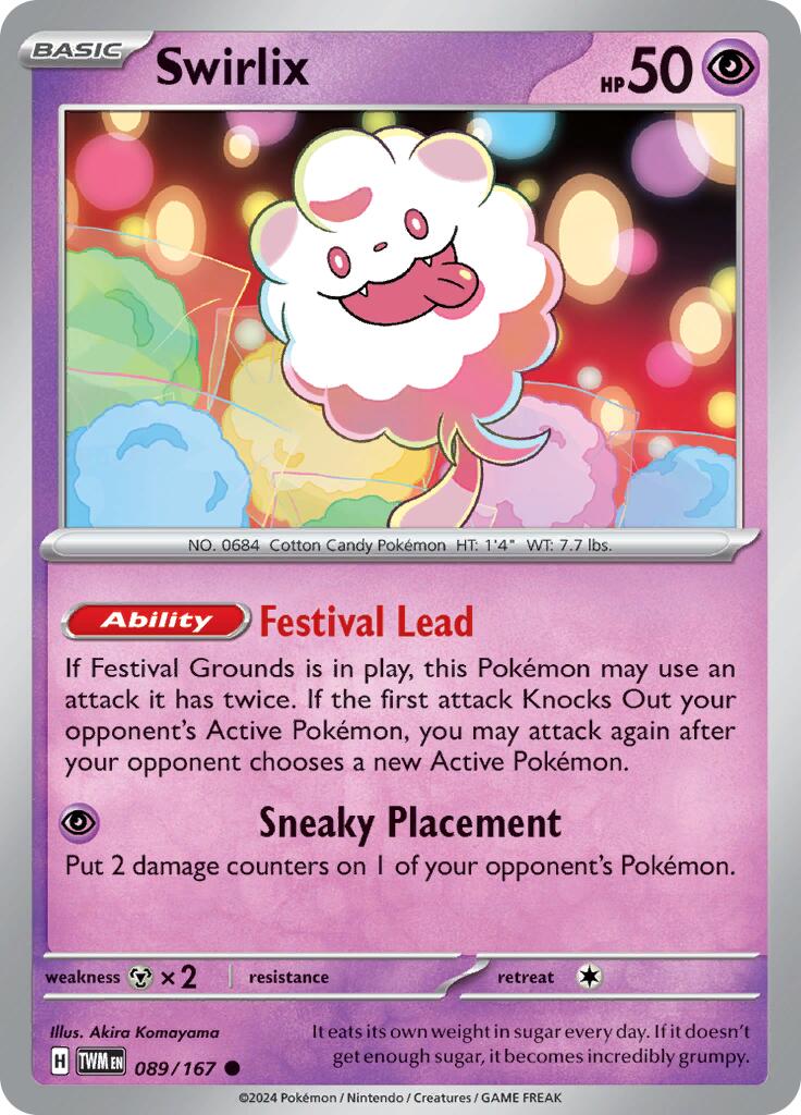 Swirlix (089/167) [Scarlet & Violet: Twilight Masquerade] 