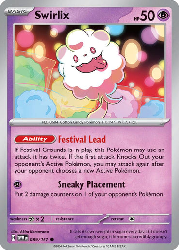 Swirlix (089/167) [Scarlet &amp; Violet: Twilight Masquerade] 