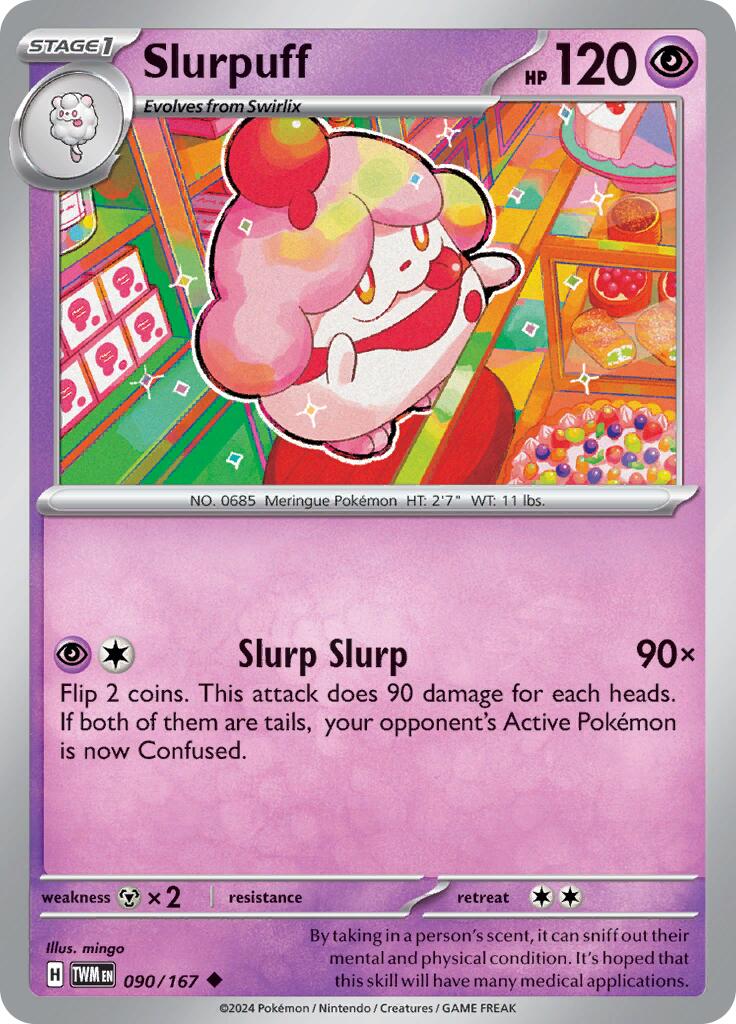 Slurpuff (090/167) [Scarlet & Violet: Twilight Masquerade] 