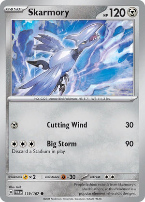Skarmory (119/167) [Scarlet &amp; Violet: Twilight Masquerade] 