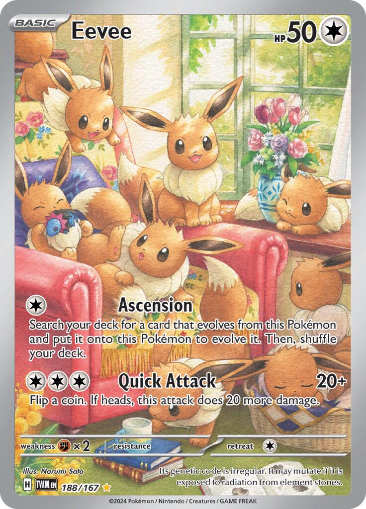 Eevee (188/167) [Scarlet & Violet: Twilight Masquerade] 