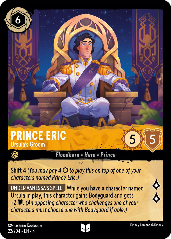 Prince Eric - Ursula's Groom (22/204) [Ursula's Return] 