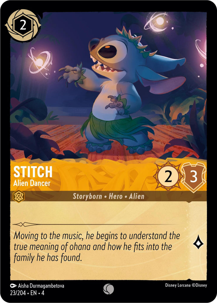 Stitch - Alien Dancer (23/204) [Ursula's Return] 