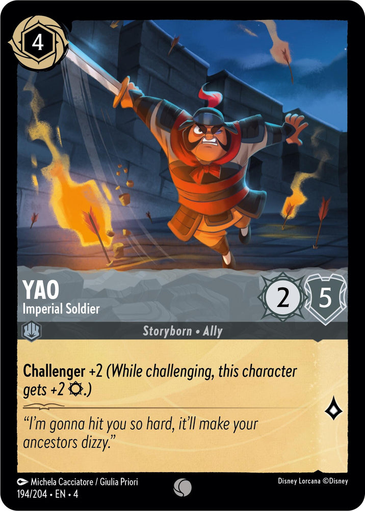 Yao - Imperial Soldier (194/204) [Ursula's Return] 