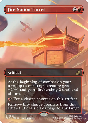 Fire Nation Turret (Borderless) [Avatar: The Last Airbender: Eternal-Legal]