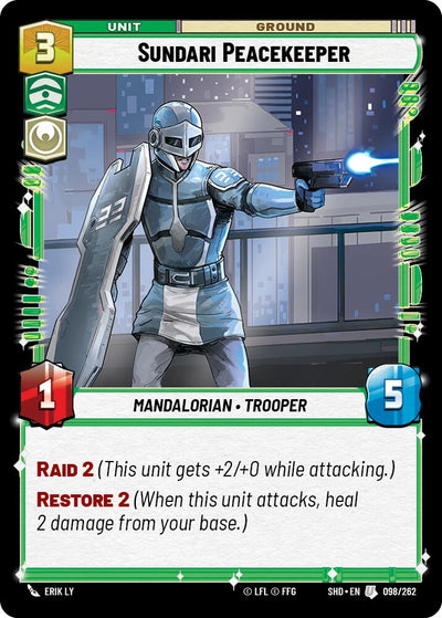 Sundari Peacekeeper (098/262) [Shadows of the Galaxy] 