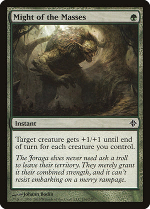 Might of the Masses [Rise of the Eldrazi]