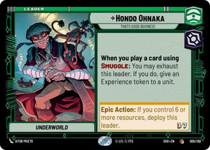 Hondo Ohnaka - That's Good Business (005/262) [Shadows of the Galaxy] 