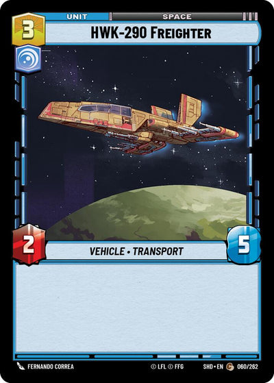 HWK-290 Freighter (060/262) [Shadows of the Galaxy] 