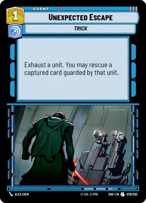 Unexpected Escape (076/262) [Shadows of the Galaxy] 