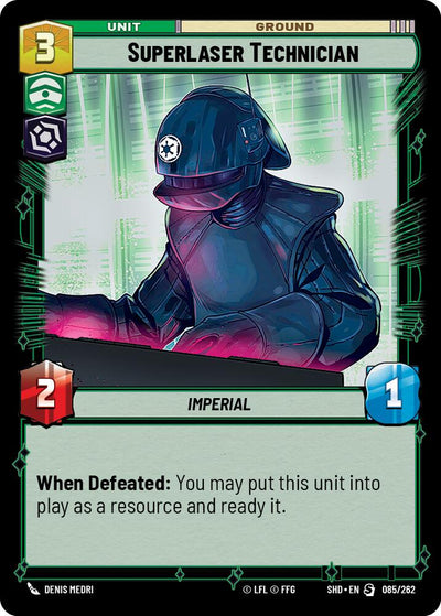 Superlaser Technician (085/262) [Shadows of the Galaxy] 