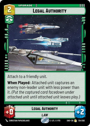 Legal Authority (124/262) [Shadows of the Galaxy] 