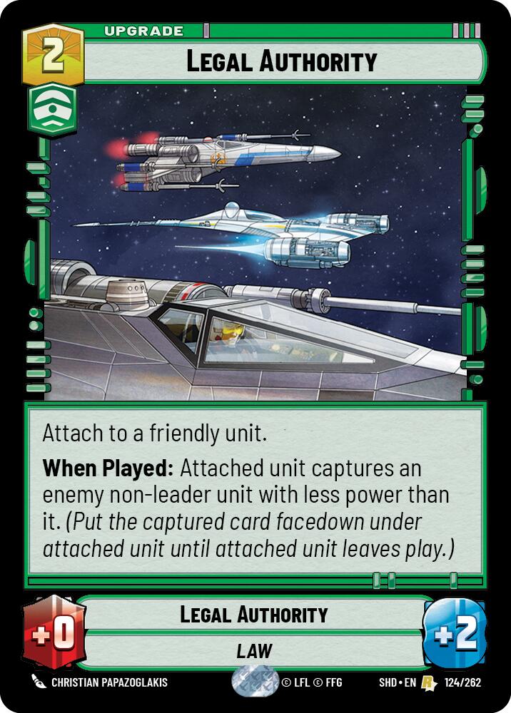 Legal Authority (124/262) [Shadows of the Galaxy] 
