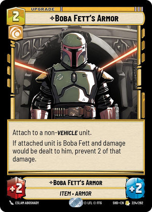 Boba Fett's Armor (224/262) [Shadows of the Galaxy] 