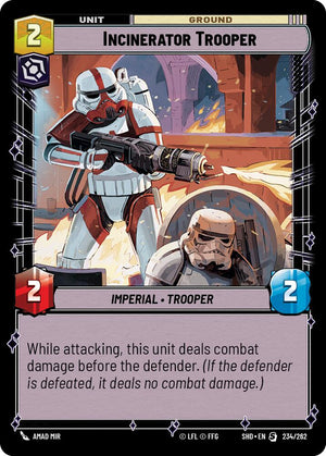 Incinerator Trooper (234/262) [Shadows of the Galaxy] 