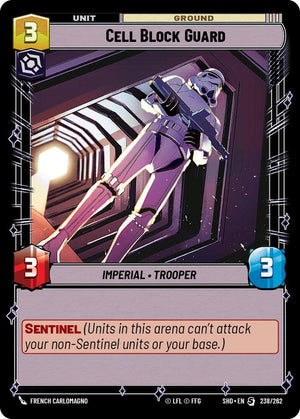 Cell Block Guard (238/262) [Shadows of the Galaxy] 