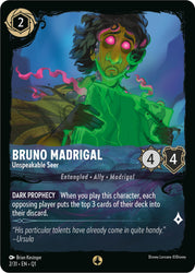 Bruno Madrigal - Unspeakable Seer (2/31) [Illuminaeer's Quest: Deep Trouble] 