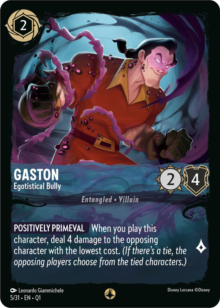 Gaston - Egotistical Bully (5/31) [Illuminaeer's Quest: Deep Trouble] 