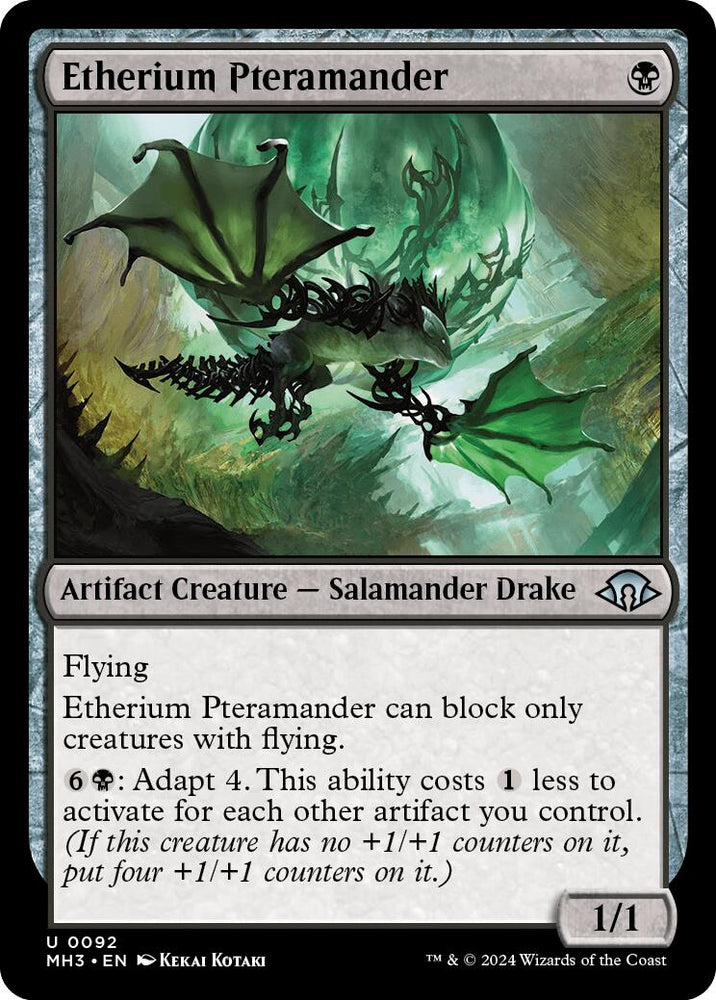 Etherium Pteramander [Modern Horizons 3] 