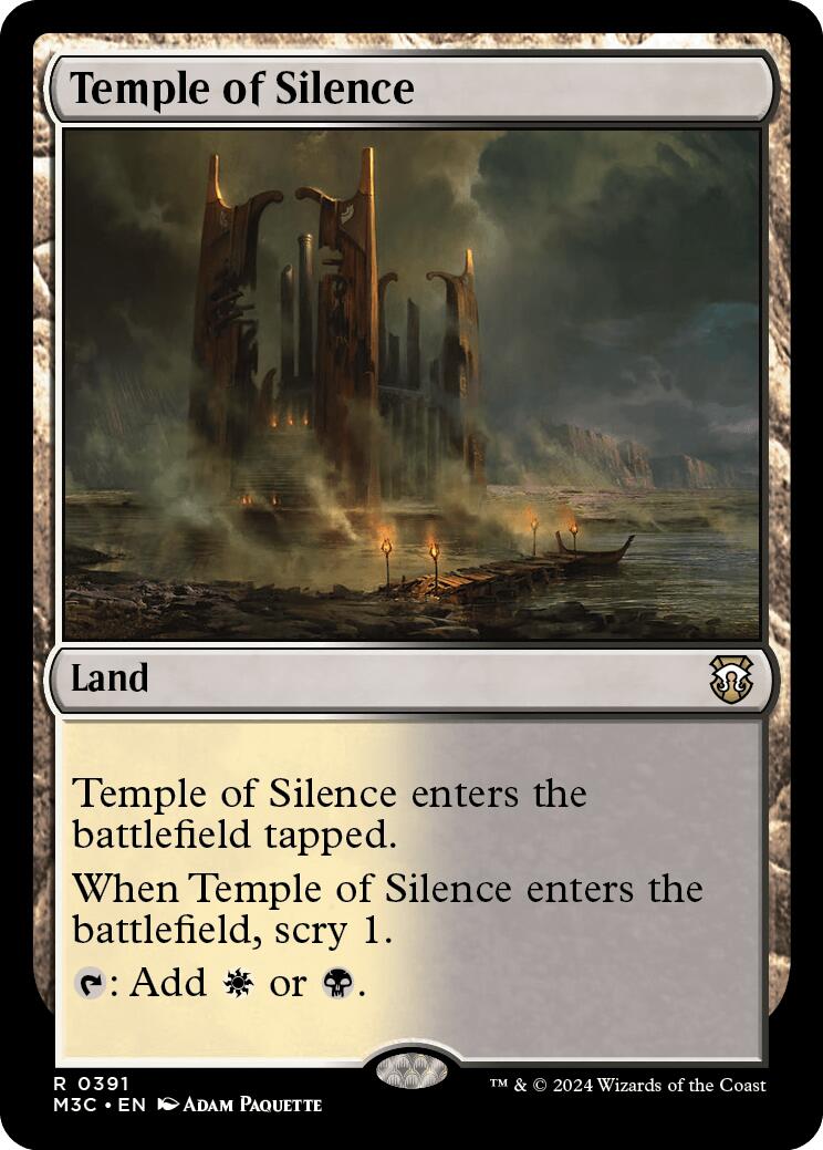 Temple of Silence [Modern Horizons 3 Commander] 