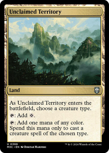 Unclaimed Territory [Modern Horizons 3 Commander] 