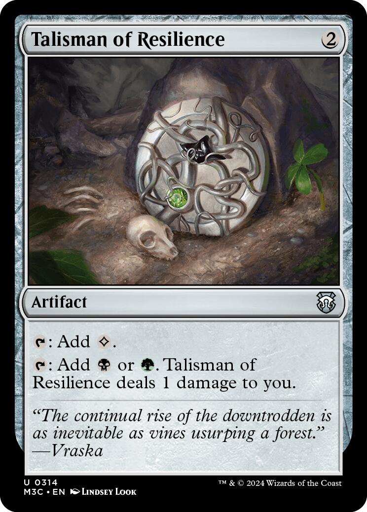 Talisman of Resilience [Modern Horizons 3 Commander] 